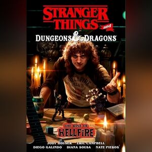 Stranger Things and Dungeons & Dragons Graphic Novel Comic The Rise Of Hellfire